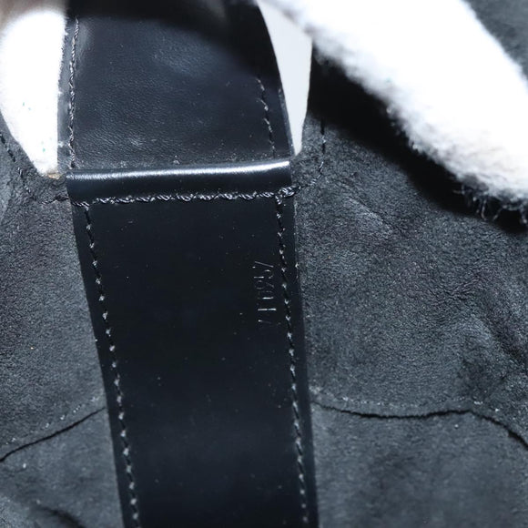 LOUIS VUITTON Epi Sac Seau Shoulder Bag Black M80161 LV Auth 119004