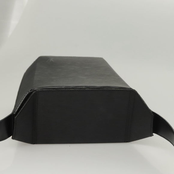 LOUIS VUITTON Epi Sac Seau Shoulder Bag Black M80161 LV Auth 119004