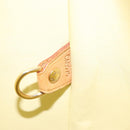 LOUIS VUITTON Monogram Vernis Houston Hand Bag Lime Yellow M91055 LV Auth 119005-12