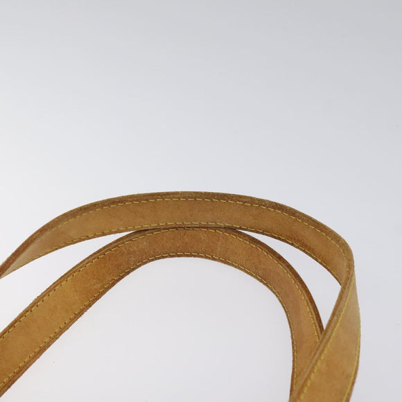 LOUIS VUITTON Monogram Vernis Houston Hand Bag Lime Yellow M91055 LV Auth 119005