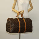 LOUIS VUITTON Monogram Keepall 50 Boston Bag M41426 LV Auth 119006-22
