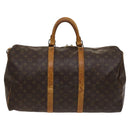 LOUIS VUITTON Monogram Keepall 50 Boston Bag M41426 LV Auth 119006-2