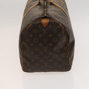 LOUIS VUITTON Monogram Keepall 50 Boston Bag M41426 LV Auth 119006-3