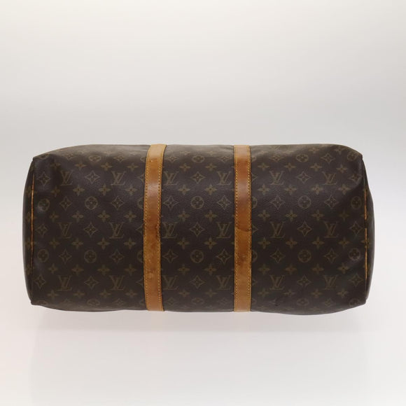 LOUIS VUITTON Monogram Keepall 50 Boston Bag M41426 LV Auth 119006