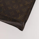 LOUIS VUITTON Monogram Sac Plat Hand Bag M51140 LV Auth 119012-9