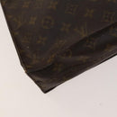 LOUIS VUITTON Monogram Sac Plat Hand Bag M51140 LV Auth 119012-14