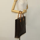 LOUIS VUITTON Monogram Sac Plat Hand Bag M51140 LV Auth 119012-20