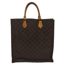 LOUIS VUITTON Monogram Sac Plat Hand Bag M51140 LV Auth 119012-2