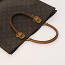 LOUIS VUITTON Monogram Sac Plat Hand Bag M51140 LV Auth 119012-6