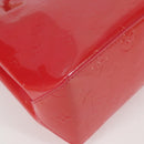 LOUIS VUITTON Monogram Vernis Reade PM Hand Bag Fran Boise M9132F Auth 119018AM-9