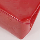 LOUIS VUITTON Monogram Vernis Reade PM Hand Bag Fran Boise M9132F Auth 119018AM-14