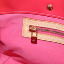 LOUIS VUITTON Monogram Vernis Reade PM Hand Bag Fran Boise M9132F Auth 119018V-21