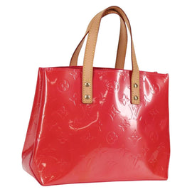 LOUIS VUITTON Monogram Vernis Reade PM Hand Bag Fran Boise M9132F Auth 119018V