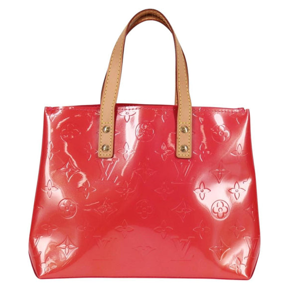 LOUIS VUITTON Monogram Vernis Reade PM Hand Bag Fran Boise M9132F Auth 119018AM