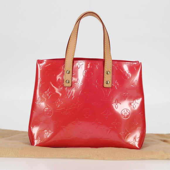 LOUIS VUITTON Monogram Vernis Reade PM Hand Bag Fran Boise M9132F Auth 119018V