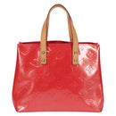 LOUIS VUITTON Monogram Vernis Reade PM Hand Bag Fran Boise M9132F Auth 119018AM-2