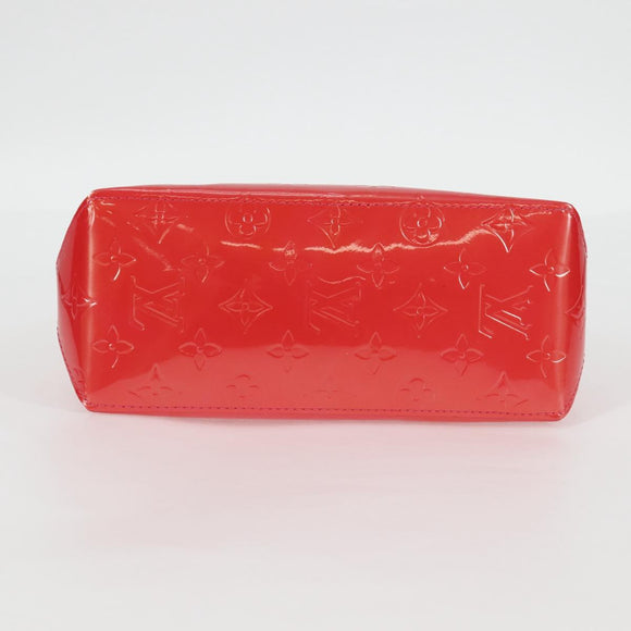 LOUIS VUITTON Monogram Vernis Reade PM Hand Bag Fran Boise M9132F Auth 119018AM