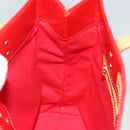 LOUIS VUITTON Monogram Vernis Reade MM Hand Bag Red Rouge M91086 LV Auth 119019-18