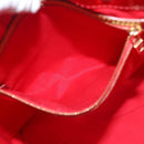 LOUIS VUITTON Monogram Vernis Reade MM Hand Bag Red Rouge M91086 LV Auth 119019-20