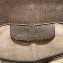 GUCCI GG Supreme Web Sherry Line Bag PVC Beige Gold 10 02 037 Auth 119034-18