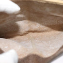 GUCCI GG Supreme Web Sherry Line Bag PVC Beige Gold 10 02 037 Auth 119034-23