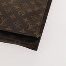 LOUIS VUITTON Monogram Sac Plat Hand Bag M51140 LV Auth 119040-15