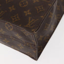 LOUIS VUITTON Monogram Sac Plat Hand Bag M51140 LV Auth 119041-13