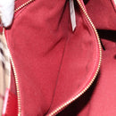 BURBERRY Nova Check Shoulder Bag PVC Beige Gold Auth 119050-20