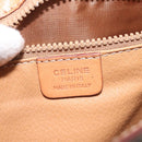CELINE Macadam Canvas Shoulder Bag PVC Brown Gold Auth 119057-19