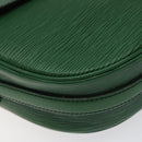 LOUIS VUITTON Epi Jeune Fille MM Shoulder Bag Green M52154 LV Auth 119058-16