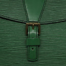 LOUIS VUITTON Epi Jeune Fille MM Shoulder Bag Green M52154 LV Auth 119058-19