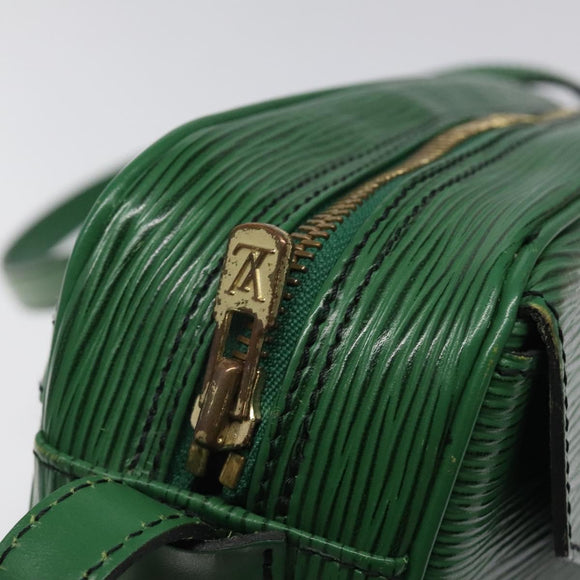 LOUIS VUITTON Epi Jeune Fille MM Shoulder Bag Green M52154 LV Auth 119058