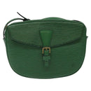 LOUIS VUITTON Epi Jeune Fille MM Shoulder Bag Green M52154 LV Auth 119058-13