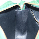 LOUIS VUITTON Epi Jeune Fille MM Shoulder Bag Green M52154 LV Auth 119058-22