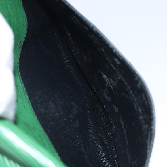 LOUIS VUITTON Epi Jeune Fille MM Shoulder Bag Green M52154 LV Auth 119058