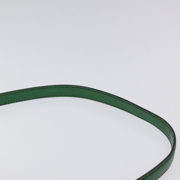 LOUIS VUITTON Epi Jeune Fille MM Shoulder Bag Green M52154 LV Auth 119058