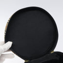 Burberrys Nova Check Vanity Pouch Canvas Beige Gold Auth 119070-11