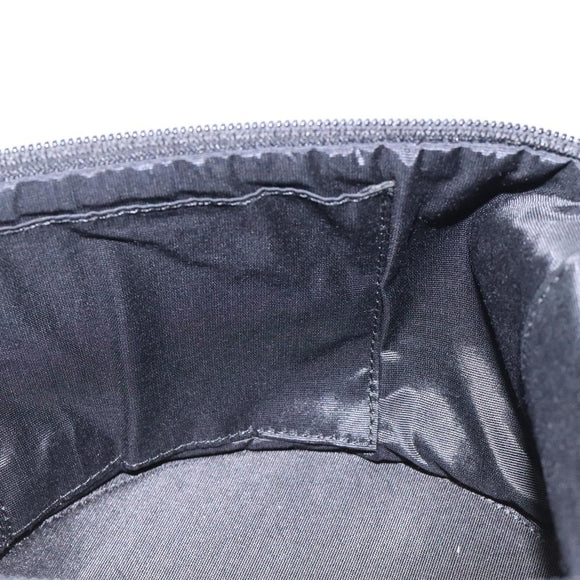 Burberrys Nova Check Vanity Pouch Canvas Beige Gold Auth 119070