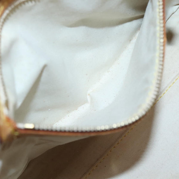 LOUIS VUITTON Monogram Mini Marie Hand Bag Blue M92003 LV Auth 119079