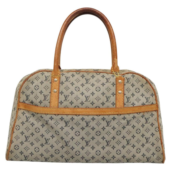 LOUIS VUITTON Monogram Mini Marie Hand Bag Blue M92003 LV Auth 119079