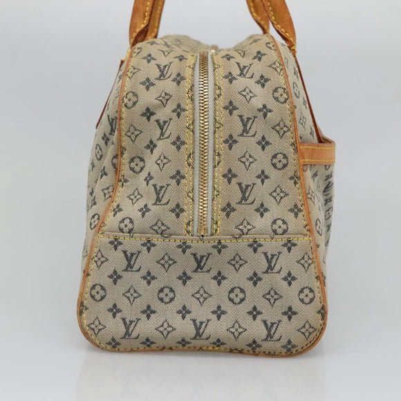 LOUIS VUITTON Monogram Mini Marie Hand Bag Blue M92003 LV Auth 119079