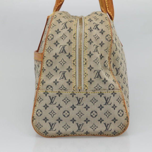 LOUIS VUITTON Monogram Mini Marie Hand Bag Blue M92003 LV Auth 119079