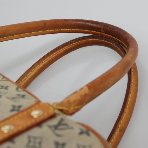 LOUIS VUITTON Monogram Mini Marie Hand Bag Blue M92003 LV Auth 119079