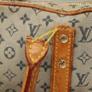 LOUIS VUITTON Monogram Mini Marie Hand Bag Blue M92003 LV Auth 119079-9