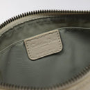 Christian Dior Trotter Canvas Shoulder Bag White Auth 119092-15
