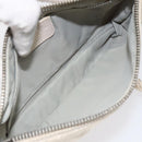 Christian Dior Trotter Canvas Shoulder Bag White Auth 119092-16