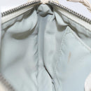 Christian Dior Trotter Canvas Shoulder Bag White Auth 119092-18