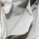 Christian Dior Trotter Canvas Shoulder Bag White Auth 119092-19