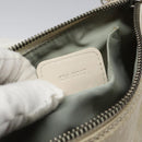 Christian Dior Trotter Canvas Shoulder Bag White Auth 119092-20