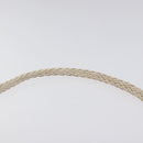 Christian Dior Trotter Canvas Shoulder Bag White Auth 119092-8